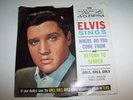 ELVIS PRESLEY  RECORD WITH SIGNED AUTOGRAPH