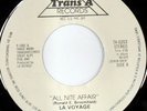 rare Modern Soul 45 LA VOYAGE all nite affair TRANS A