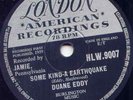 DUANE EDDY - SOME KIND A EARTHQUAKE - 78 RPM -1959 VG++