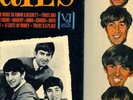 original Beatles SONGS & PICTURES w super rare sticker