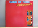 GANG OF FOUR Entertainment  vinyl LP EX+/EX+ Superb
