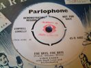 VINCE EAGER five days five days UK PARL DEMO 45 1960 M