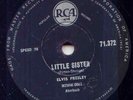 ELVIS PRESLEY - LITTLE SISTER - RARE 78-1961  S. AFRICA
