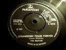BEATLES NR MINT STRAWBERRY FIELDS FOREVER UK ORIG