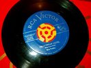 45 rpm RCA Blue Label Elvis Presley Heartbreak Hotel