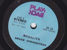 BRUCE SPRINGSTEEN Compact 33 single ROSALITA Playback66