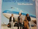 PIM JACOBS TRIO LP Come fly with me DUTCH JAZZ KLM NM