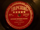 78RPM - TOMMY RIDGLEY - IMPERIAL - BOOGIE WOOGIE MAMA