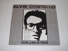 ELVIS COSTELLO Our Aim Is True LP STIFF punk uk CLEAR