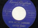 ROCKABILLY --RURAL RHYTHM--COTTON HENRY---HEAR BOTH