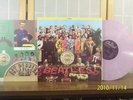 THE BEATLES LP SGT. PEPPER w RARE PURPLE SPLASH VINYL