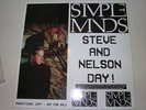 SIMPLE MINDS 2LP STEVE AND NELSON DAY RARE LIVE 80'S