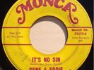 northern soul 45 Gene & Eddie - It's No Sin HEAR