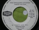 ROLLING STONES*RARE SPAIN JUKE BOX 45 1965*SATISFACTION