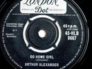 ARTHUR ALEXANDER - GO HOME GIRL - LONDON 9667