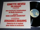 BRAHMS concerto Ginette NEVEU concert 1948 ISSERSTEDT