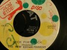 RARE SKA 45 NEW ESTABLISHMENT - ROCK FORT ROCK - LISTEN