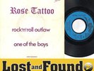 ? ROSE TATTOO - R'n'R... FRENCH PROMO '78 / 200 made ?