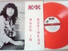 AC/DC - BACK IN BUSINESS VINYL LIVE LP - ORANGE VINYL