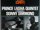 PRINCE LASHA-SONNY SIMMONS-THE CRY- ORIG DG LP- NM