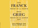 PIERRE DOUKAN Franck & Grieg Sonatas THERESE COCHET