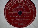 GREEK 78 RPM REBETIKO tsaousakis HIS MASTER' VOICE