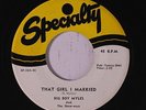 BIG BOY MYLES & SHAW-WEES: That Girl I Married / Who's Been Fooling You? 45 rar