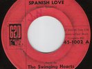 THE SWINGING HEARTS Spanish Love DOO WOP 45 on 620