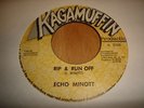 ECHO MINOTT/RIP & RUN OFF/OG7/RARE 80s KILLER DIGITAL/?