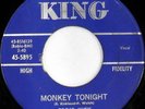 rare Soul 45 EDDIE KIRK monkey tonight KING Hear