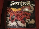 Sacrifice Torment In Fire Original lp on Diabolik force