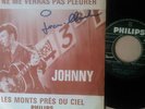 Johnny Hallyday juke box encart d origine 373569