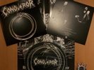 Conqueror Black Witchery Split Pic LP Blasphemy
