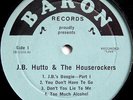 Private BLUES Lp J.B. HUTTO & The Houserockers BARON Jb