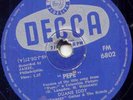 DUANE EDDY - PEPE - RARE 78 RPM - 1960 SOUTH AFRICA