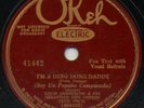 78 RPM Louis Armstrong OKeh 41442 in E--
