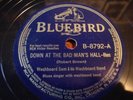 WASHBOARD SAM BLUEBIRD 8792 BLUES 78 RPM E-