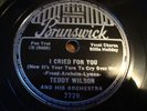 BILLIE HOLLIDAY BRUNSWICK 7729 JAZZ 78 RPM E+