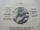 U2 Pride RARE Spain White-Label Promo 7