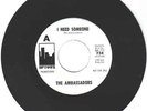 RARE NORTHERN SOUL 45 - Ambassadors on Uptown 734 - DJ