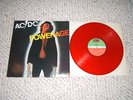 AC/DC - POWERAGE RARE CDN ONLY RED VINYL LP RECORD NM-
