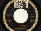 DOOWOP TEEN on 20TH century--SHANE FENTON---HEAR BOTH
