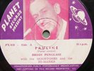 BRIAN PENGLASE w/ Moontones PLANET rec 45 OZ 50s Rock