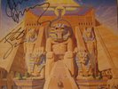 IRON MAIDEN Powerslave GREEK ORIG 1st PRESS SIGNED LP 
