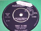 THE BEATLES Ticket To Ride ORIGINAL1st PRESS SAMPLE EX+