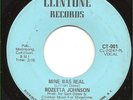 NORTHERN SOUL Rozetta Johnson - Mine Was Real LISTEN