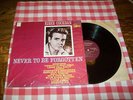 Eddie Cochran LP  Never To Be Forgotten Orig VG++