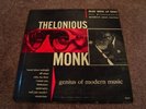 THELONIOUS MONK  Genius Of Modern Music  BLUE NOTE 5002