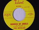 DEVILLES: Goddess Of Angels 45 rare Vocal Groups