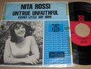 NITA ROSSI - Untrue Unfaithful / Every Little  DUTCH 45 PS 1965 NORTHERN MOD 